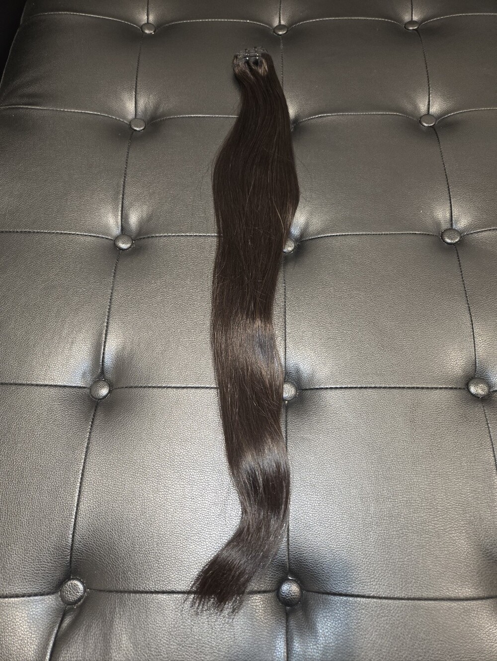 24" Virgin Malaysian Straight Weft Bundle